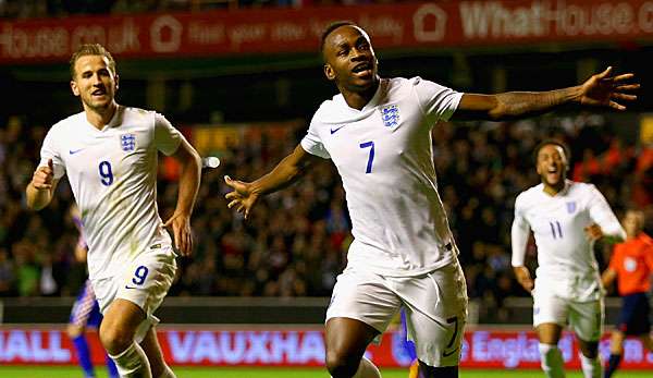 Whoop, whoop: Saido Berahino erzielte in zwölf U-21-Spielen zehn Treffer für die Three Lions