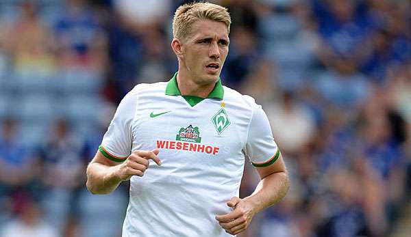 Nils Petersen erzielte den einzigen Treffer für die Bremer gegen Odense