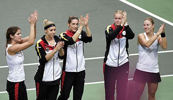 Das deutsche Fed-Cup-Team war gegen Tschechien chancenlos