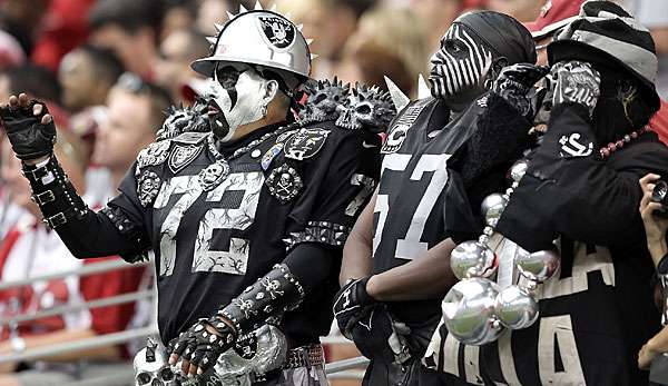 Die Fans der Raiders haben eher selten was zu lachen
