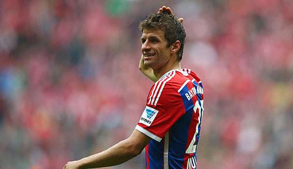 Thomas Müller sprach von einem guten Jahr für die Bayern