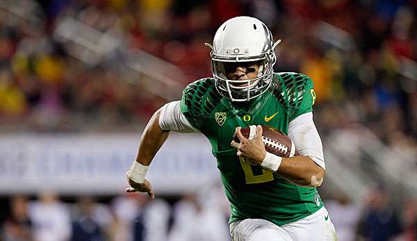 Marcus Mariota steht mit Oregon im Finale um die Heisman-Trophäe