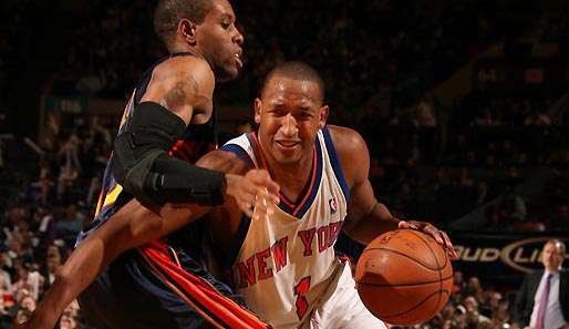 Knicks-Point-Guard Chris Duhon war gegen Golden State eine echte Assist-Maschine