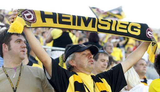Dynamo Dresdens Fans haben derzeit nichts zu lachen