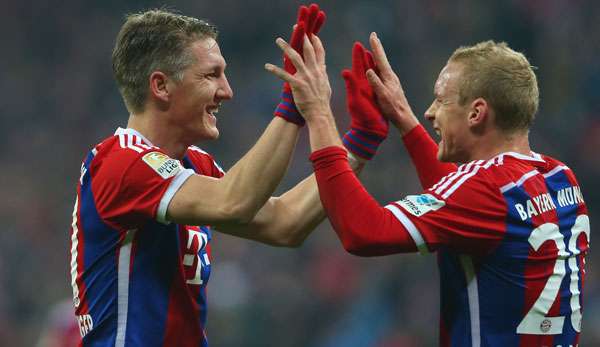 Schweinsteiger und Rode sollen Alonso im Mittelfeld gemeinsam ersetzen