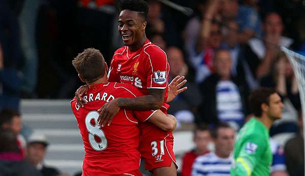 Steven Gerrard will seinen Freund Raheem Sterling weiter bei den Reds sehen