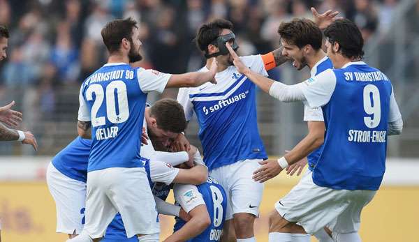 Der SV Darmstadt trotz dem Tabellenführer einen Punkt ab