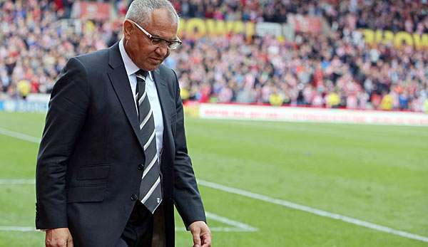 Felix Magath wurde am 18. September 2014 beim FC Fulham entlassen