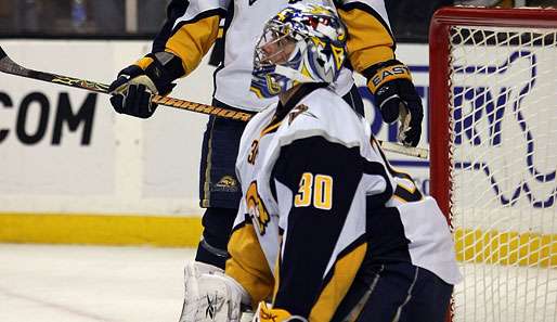 Ryan Miller konnte die Pleite der Buffalo Sabres gegen Nashville nicht verhindern