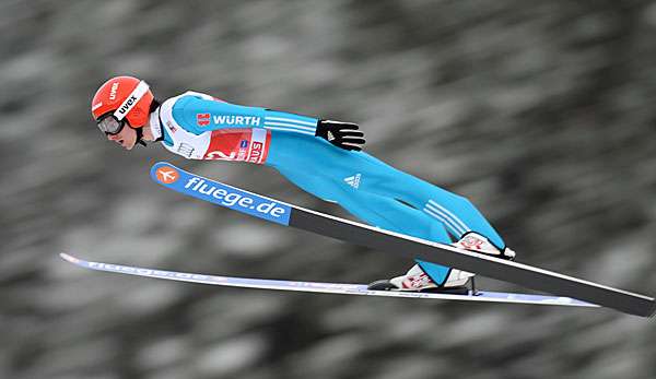 Richard Freitag ist in der Qualifikation der beste Deutsche und erreicht den fünften Platz