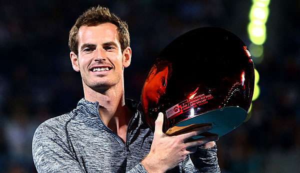 Trotz des Titels plagt sich Andy Murray mit Verletzungssorgen herum