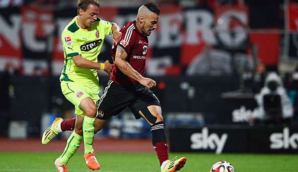 Timo Gebhart (r.) fehlte dem 1.FC Nürnberg zum Rückrundenstart