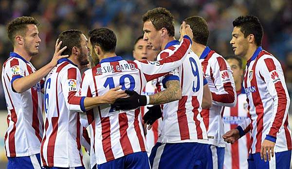 Atletico Madrid belegt in der Primera Division derzeit Tabellenplatz drei