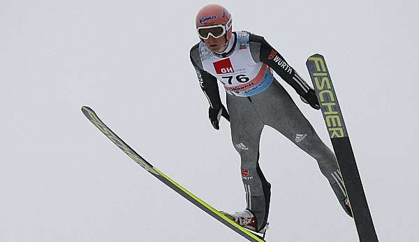Severin Freund hat den deutschen Rekord in Bad Mitterndorf deutlich verbessert