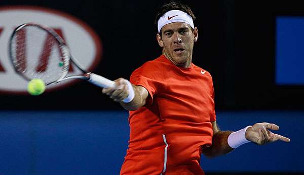 Juan Martin del Potro freut sich, dass er wieder erfolgreich Tennis spielen kann