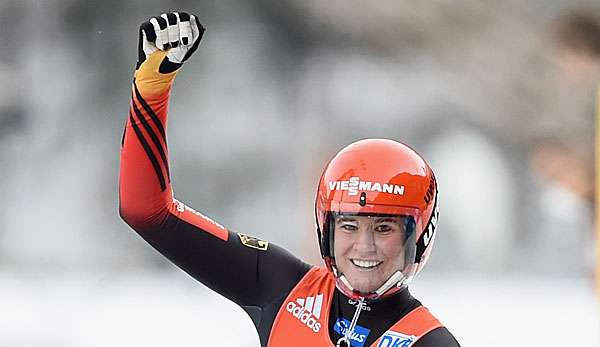 Natalie Geisenberger triumphierte auch in Winterberg