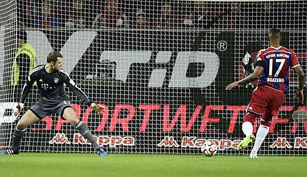 Rückstand schon in der 4. Minute: Manuel Neuer ohne Chance bei Dosts erstem Treffer