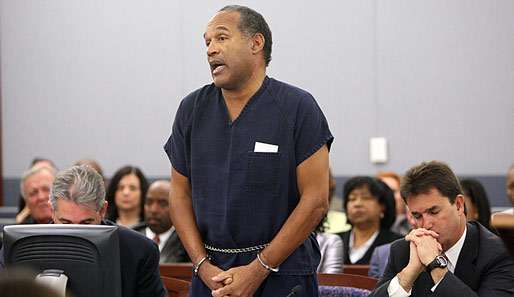 O.J. Simpson muss hinter Gittern