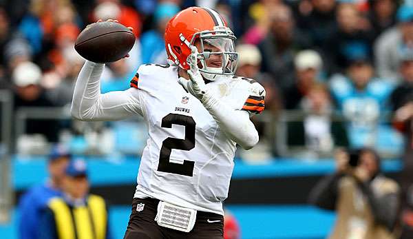 Johnny Manziel gibt sich aus nicht weiter erläuterten Gründen in Behandlung