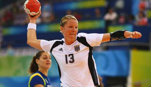 Nadine Krause zog sich eine Schädelprellung zu und wird dem deutschen Team bei der EM fehlen