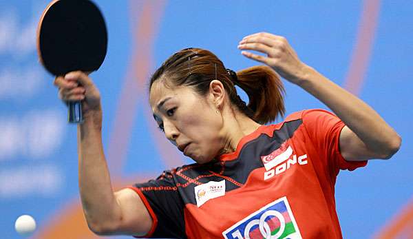 Irene Ivancan setzte sich im Viertelfinale gegen Jiaduo Wu durch 