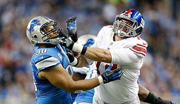 Ndamukong Suh (l.) war 2010 an Position zwei von den Lions gedraftet worden