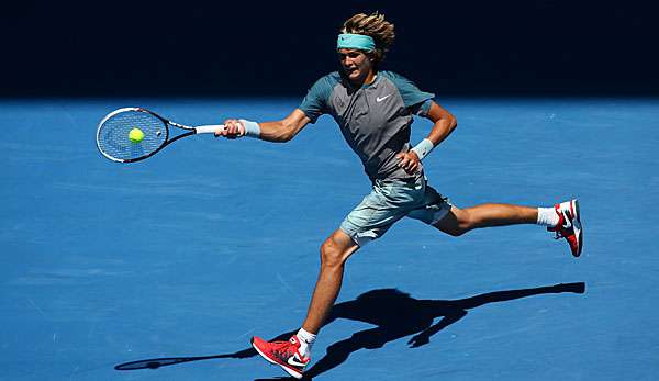 Alexander Zverev gewann im Januar 2014 die Junior Australian Open