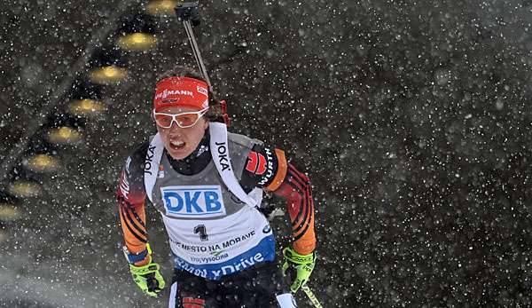 Laura Dahlmeier kämpfte sich durch den Schnee von Oslo aufs Podest