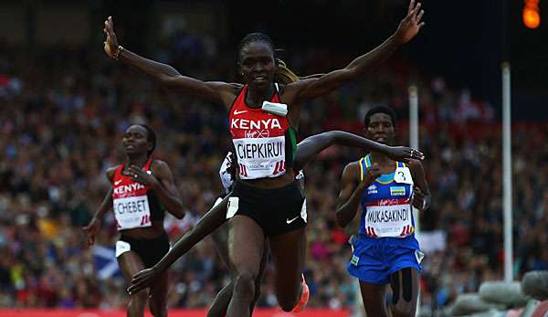 Florence Kiplagat hat den Halbmarathon-Weltrekord erneut verbessert