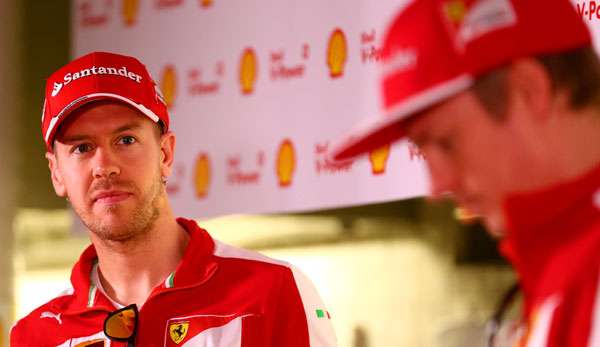 Sebastian Vettel und Kimi Räikkönen starten gemeinsam für Ferrari