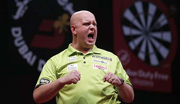 Michael van Gerwen konnte den dritten Sieg im dritten Spiel feiern