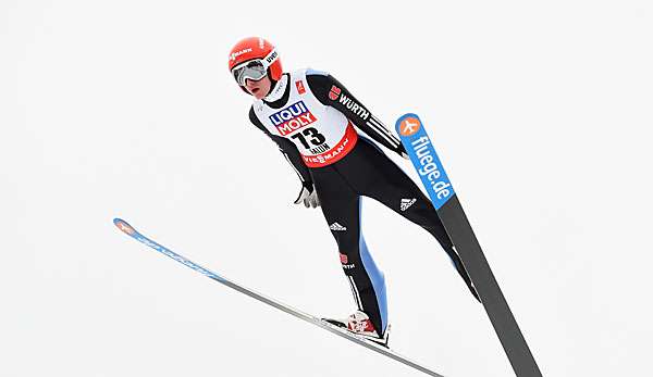 Richard Freitag konnte beim Training in Schweden überzeugen