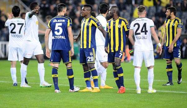 Fenerbahce verspielte gegen Akhisar zuhause die Tabellenführung