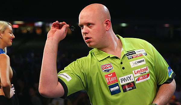Van Gerwen kam nach einem 2:5-Rückstand zurück in die Partie
