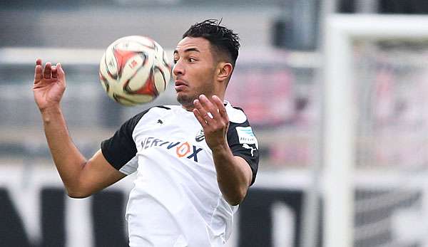 Aziz Bouhaddouz brachte Sandhausen in der zweiten Halbzeit in Führung