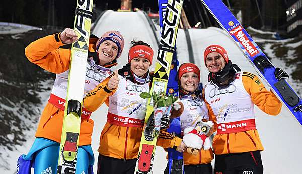 Gutes Omen? Schon im Mixed-Mannschaftswettbewerb holte der DSV Gold