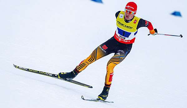 Johannes Rydzek nimmt zusammen mit Eric Frenzel am Teamsprint teil