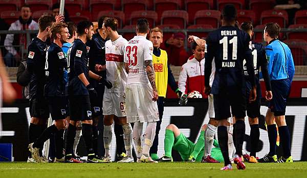 Beim Abstiegsduell lagen die Nerven teilweise blank