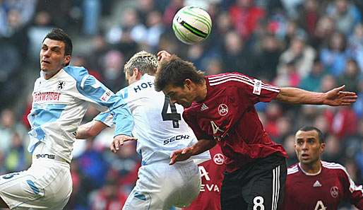 1860 München und der 1. FC Nürnberg lieferten sich in der Allianz Arena einen heißen Kampf