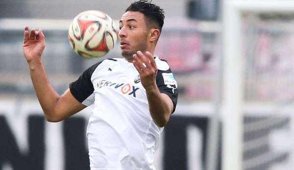 Aziz Bouhaddouz erzielte das 1:0 für die Gäste aus Sandhausen