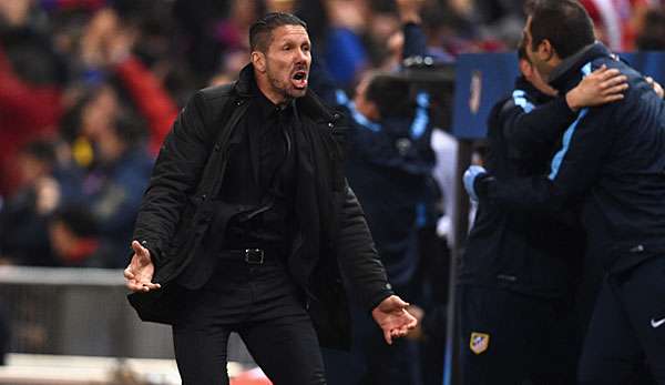 Diego Simeone bleibt Atletico bis 2002 erhalten