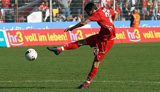 Traf zum 1:0 für Offenbach: Mirnes Mesic