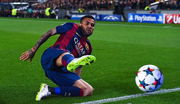 Dani Alves spielt laut eigener Aussage sehr gerne für Barca