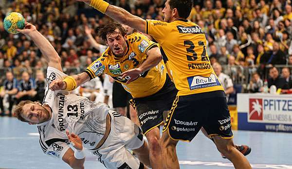 Anfang März siegten die Löwen mit 29:26 im DHB-Pokal gegen Kiel