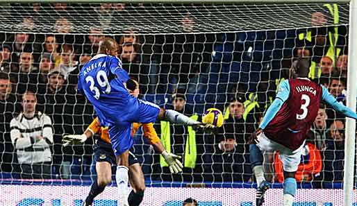 Erzielte gegen West Ham sein 14. Saisontor: Chelseas Nicolas Anelka