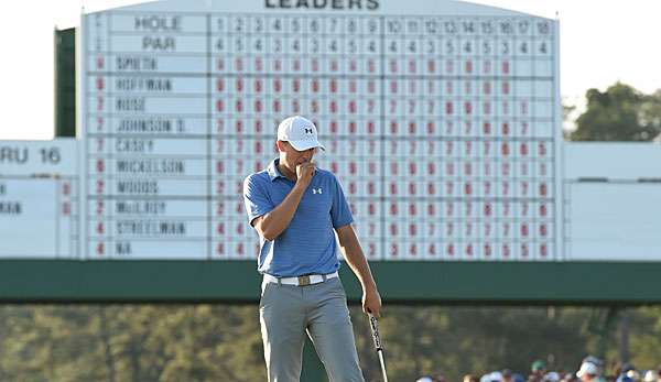 Reicht der Vorsprung? Jordan Spieth geht als Führender in den Schlusstag.