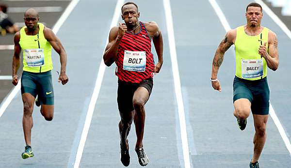 Auch diese Saison greif Weltrekordhalter Usain Bolt voll an