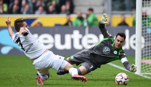 Patrick Herrmann hatte im ersten Durchgang die große Chance zum 1:0