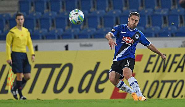 David Ulm erzielte beim klaren Erfolg seiner Arminia einen Doppelpack