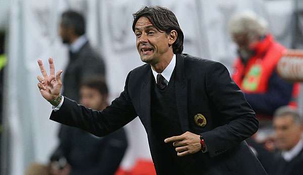 Der ehemalige Milan-Star Inzaghi bringt seinen Klub einfach nicht in die richtige Spur 